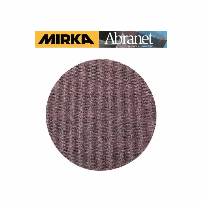 Mirka Abranet round mesh sanding disc for woodworking tools