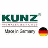 Kunz woodworking tools logo with Made in Germany text and German flag