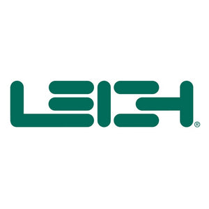 Leigh Tools logo in bold green geometric lettering on white background