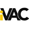 iVAC logo with black and yellow text on white background
