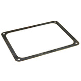 Rectangular steel router table insert ring with mounting holes, woodworking accessory