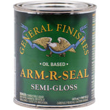 General Finishes Arm-R-Seal oil based semi-gloss wood finish can for woodworking projects
